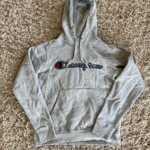 Champion Men's Grey Hoodie